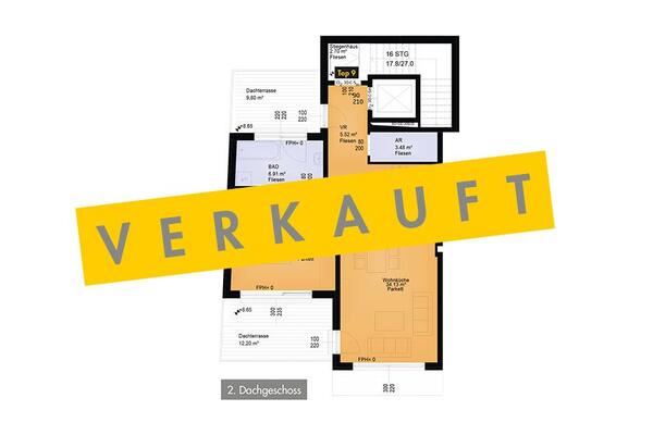 Top 9, Wohnhausanlage